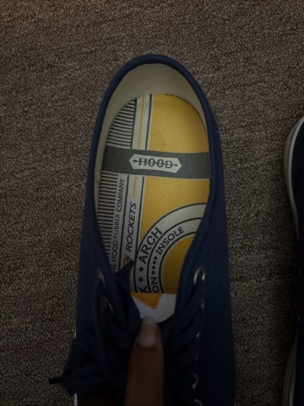 Hood Rocket 66 LC Men's Shoes
Lace Up Sneakers Navy Blue
Canvas & Laces Size 12 - Picture 2 of 7